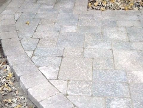 stone walkway